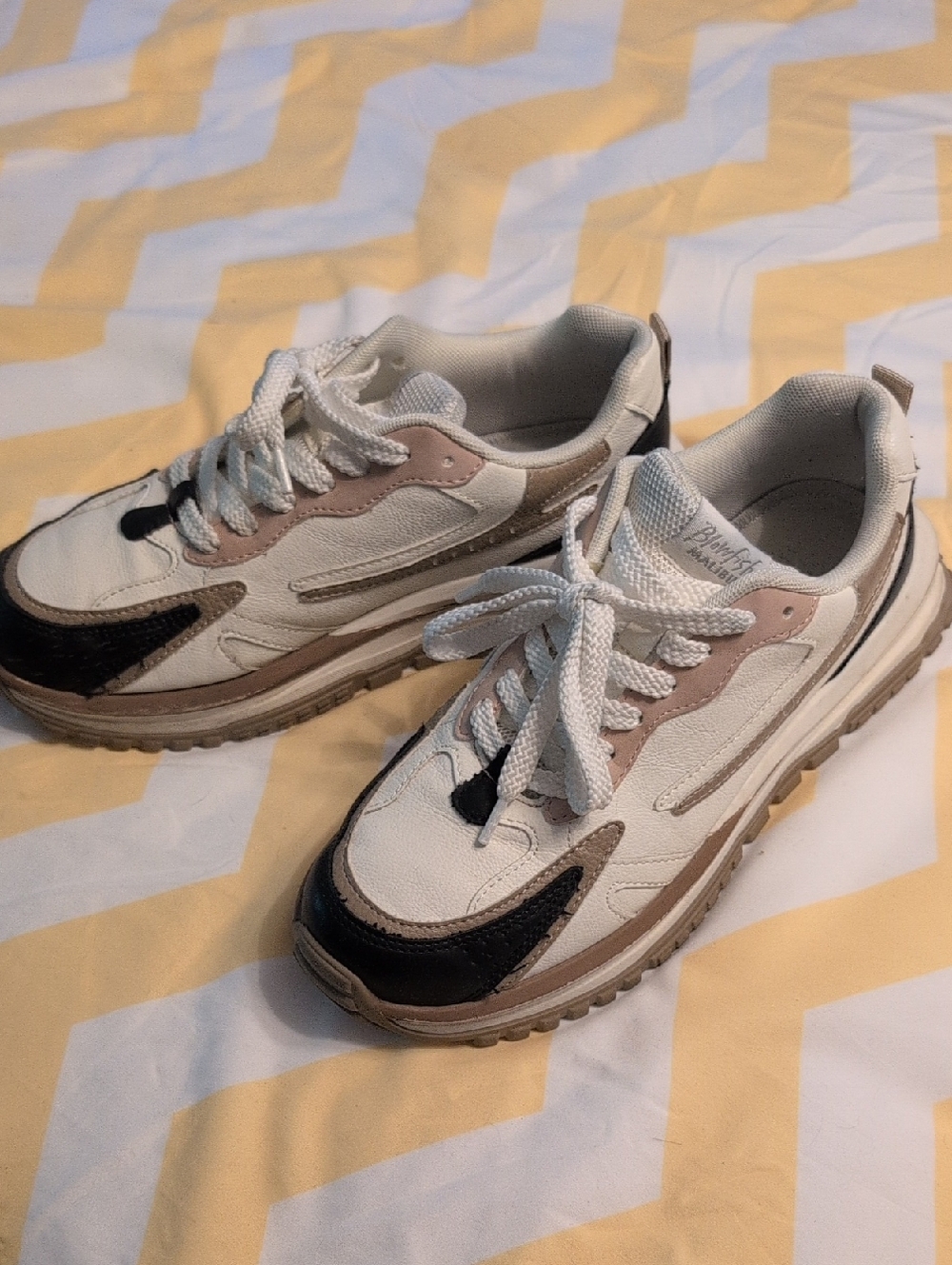 Chunky Leather Sneakers